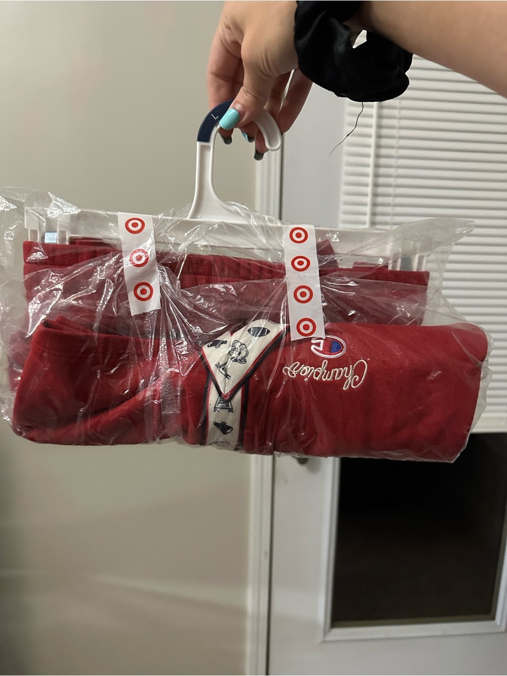 Champion Red shorts